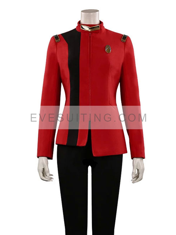 Star Trek Discovery Sonequa Martin Red Jacket