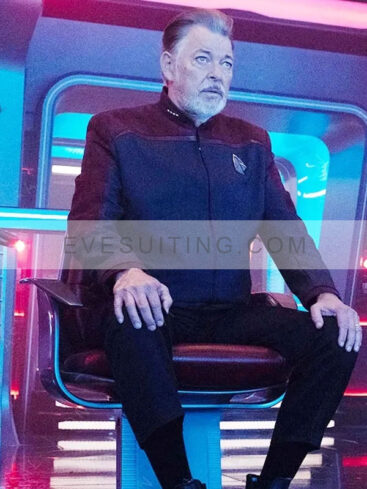 Star Trek Picard Season 3 Captain Riker Uniform Jacket