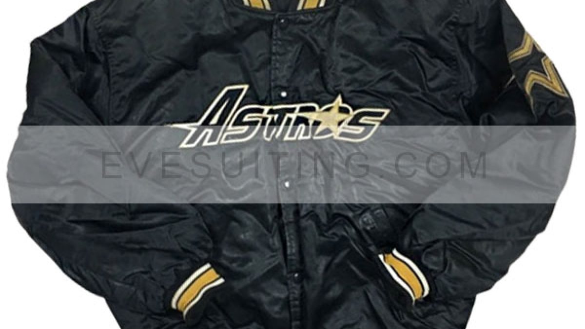 Vintage '90s Astros Starter Jacket in Size Medium