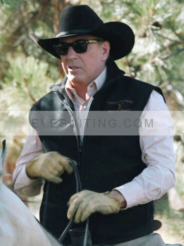 Yellowstone S05 John Dutton Black Vest
