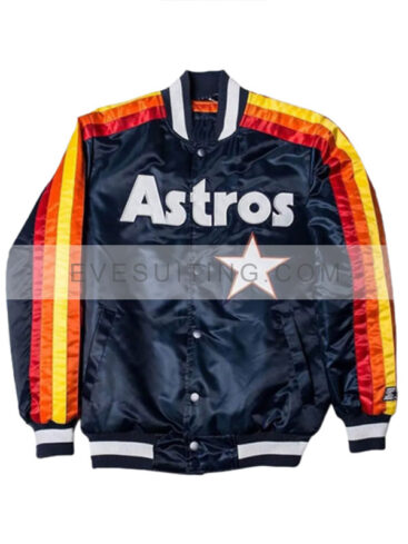 Houston Astros Star Satin Jacket