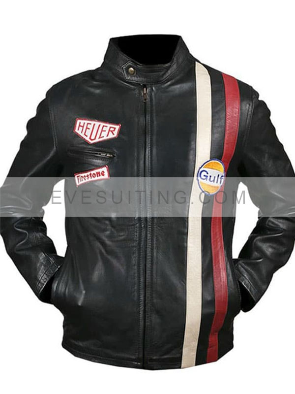 Leather jacket steve on sale mcqueen