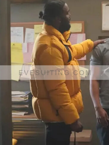 Luke James The Chi S05 Trig Taylor Yellow Puffer Jacket
