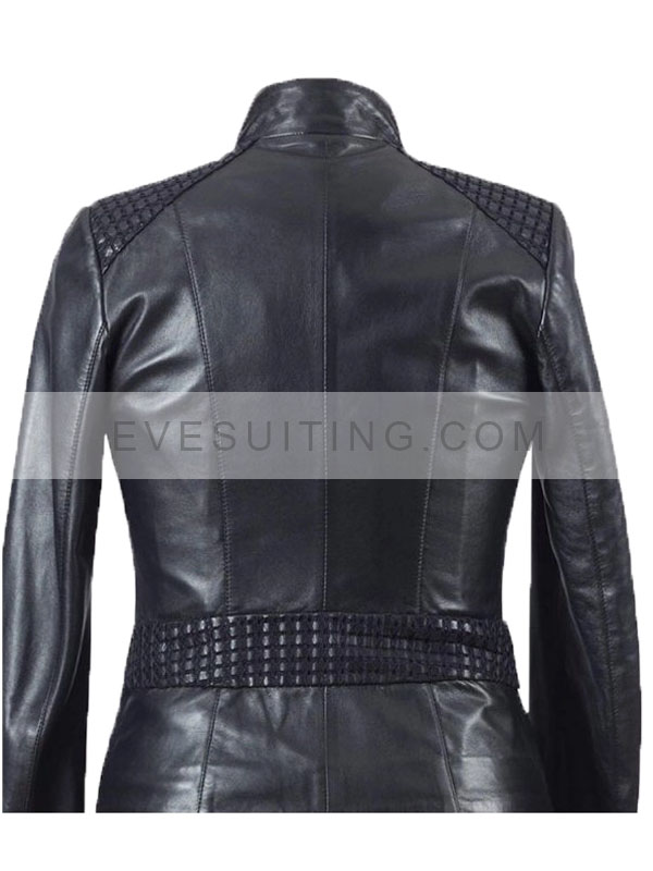 Real Premium Lambskin Black Leather Jacket For Women's