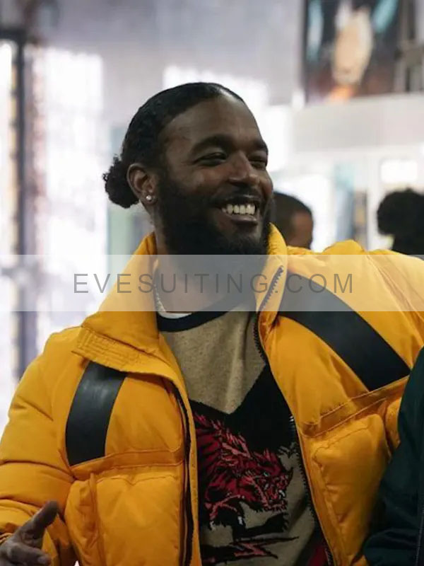 The Chi S05 Trig Taylor Yellow Puffer Jacket