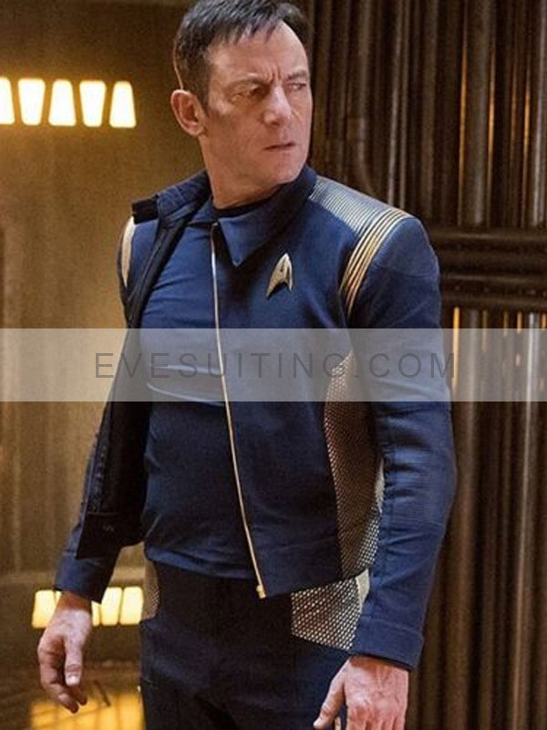 Anson Mount Star Trek Discovery Captain Pike Blue Jacket