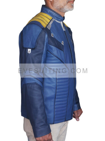 Chris Pine Blue Jacket