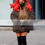 Dont Look Up Ariana Grande Puffer Jacket