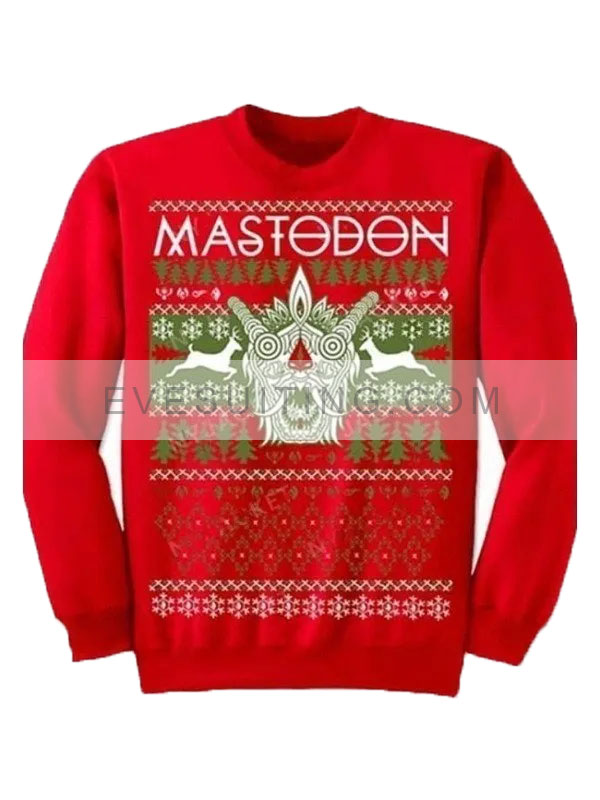 Mastodon Christmas Red Sweater