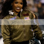 Philadelphia Eagles Cheerleaders Top Gun Bomber Jacket