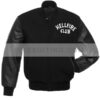 Stranger Things Hellfire Club Black Varsity Jacket