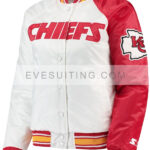 White Kansas City Chiefs Starter Jacket