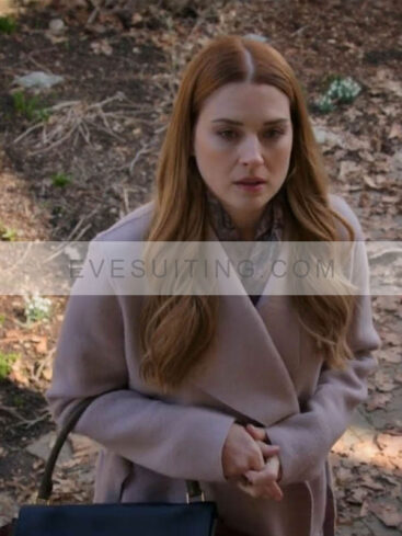 Alexandra Breckenridge Virgin River S01 Melinda Monroe Wool Coat