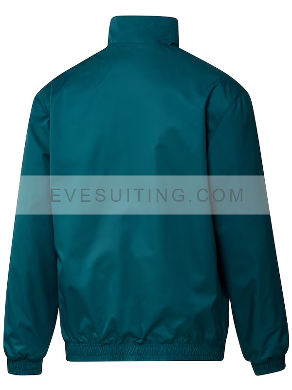 Blue And Green Fleece Jacket