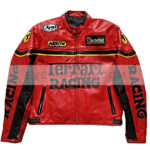 F1 Red Ferrari Racing Jacket