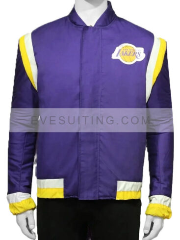 Los Angeles Lakers Warm-up Purple Jacket