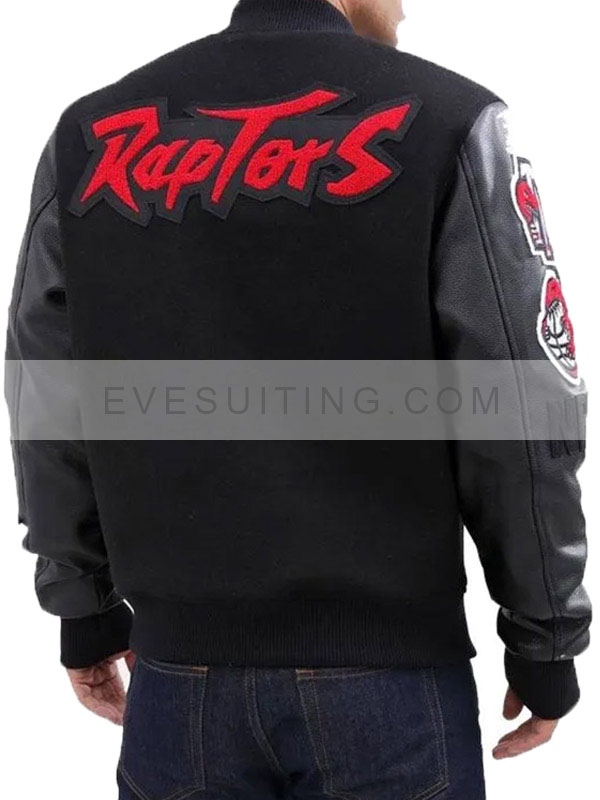 Men's Black Toronto Raptors Varsity Jacket