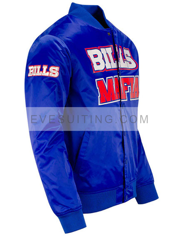 Men's Blue Bills Mafia Jacket