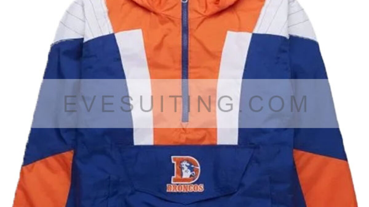 Men's Denver Broncos Hooded Starter Jacket - Eve Suiting