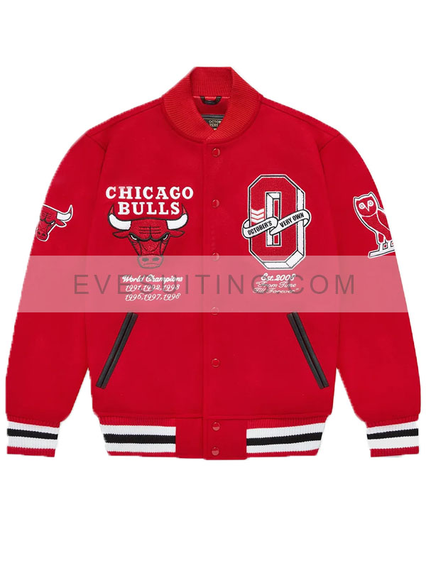 OVO NBA Chicago Bulls Jacket