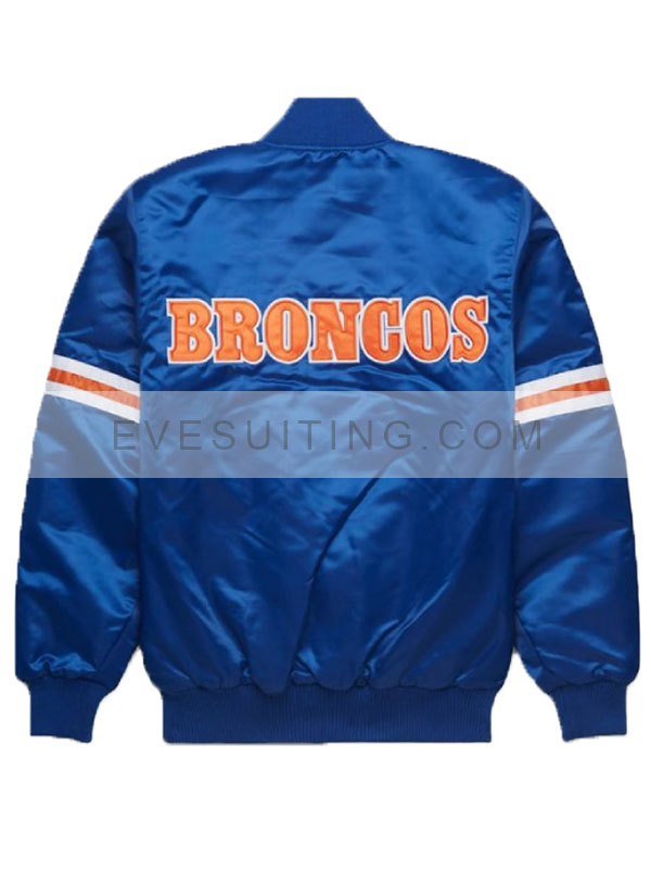 Ohio Denver Broncos Bomber Varsity Jacket