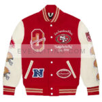 OVO San Francisco 49ers Varsity Jacket