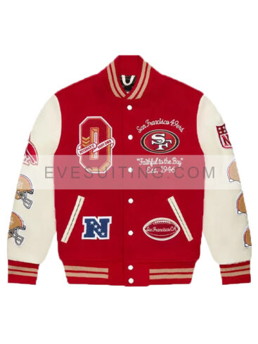 OVO San Francisco 49ers Varsity Jacket