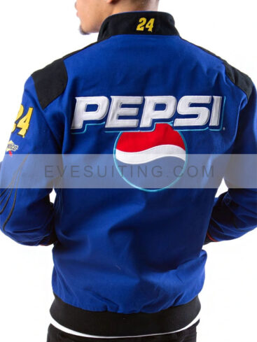 Pepsi JG Racing Blue Bomber Cotton Jacket 