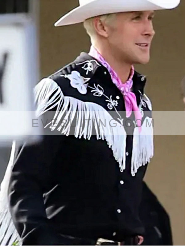 Ryan Gosling Barbie Ken Fringe Shirt