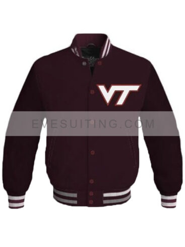 Virginia Tech Hokies Wool Varsity Jacket