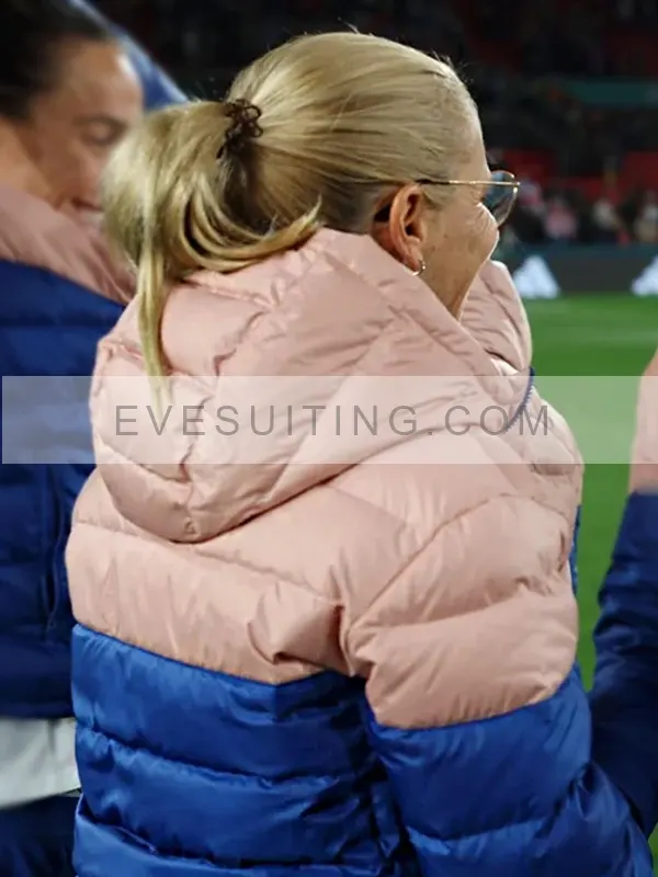 Womens England Football Team Lionesses Jacket With Hood
