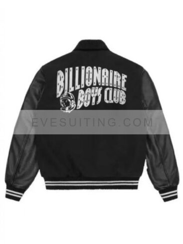 BBC Billionaire Boys Club Stencil Black Wool Jacket