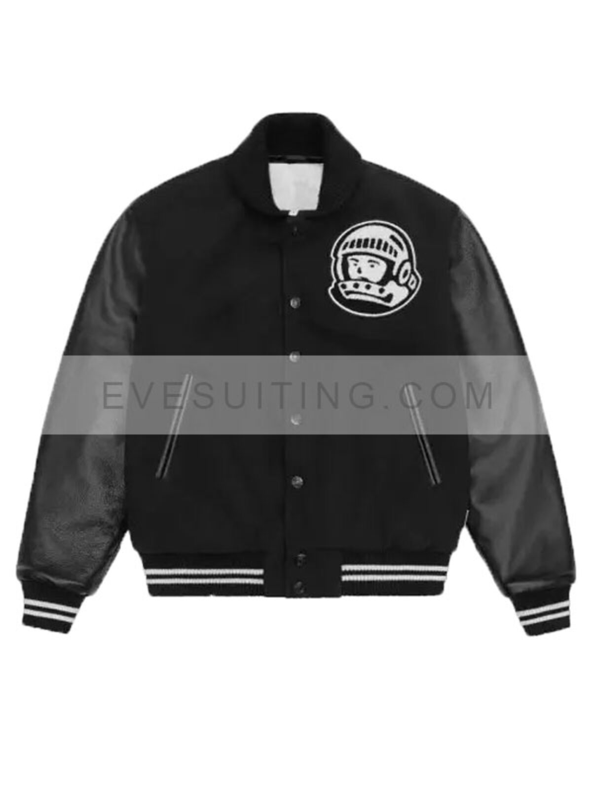 Billionaire Boys Club BBC Stencil Black Jacket - Eve Suiting