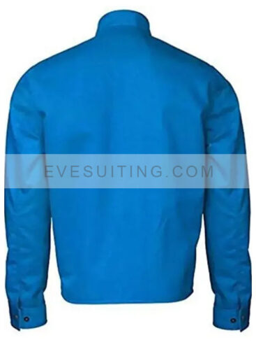 Elvis Presley Speedway Steve Grayson Cotton Blue Jacket