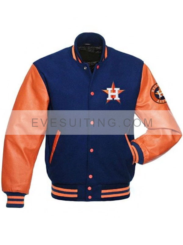 Huston Astros Letterman Varsity Jacket