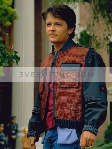 Marty McFly Back To The Future 2 Leather Jacket