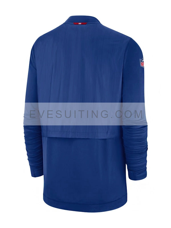 Men's New York Giants Sideline Polyester Zipper Jacket