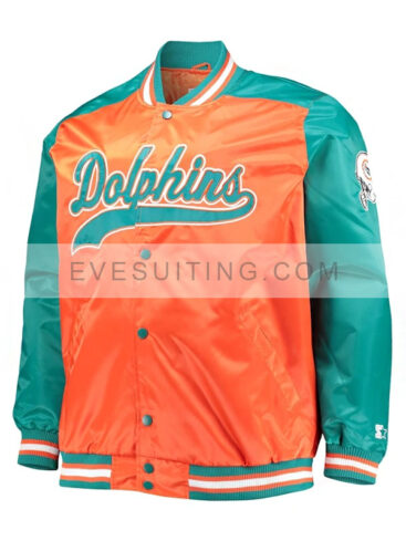 Men’s Orange Miami Dolphins Starter Jacket