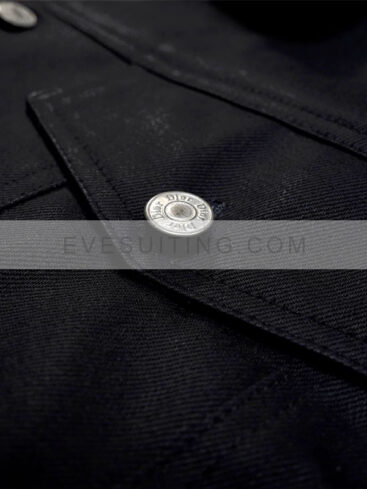 Men's Shearling Black Jacket