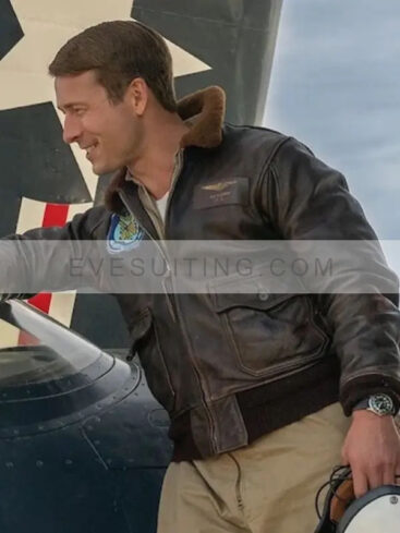 Tom Hudner Devotion Flight Pilot Leather Jacket