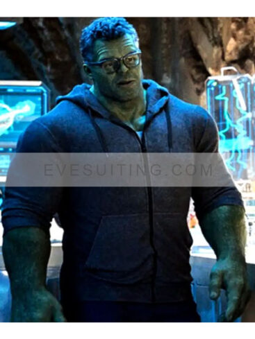 Bruce Banner She-Hulk Attorney at Law 2022 Mark Ruffalo Grey Fleece Hoodie