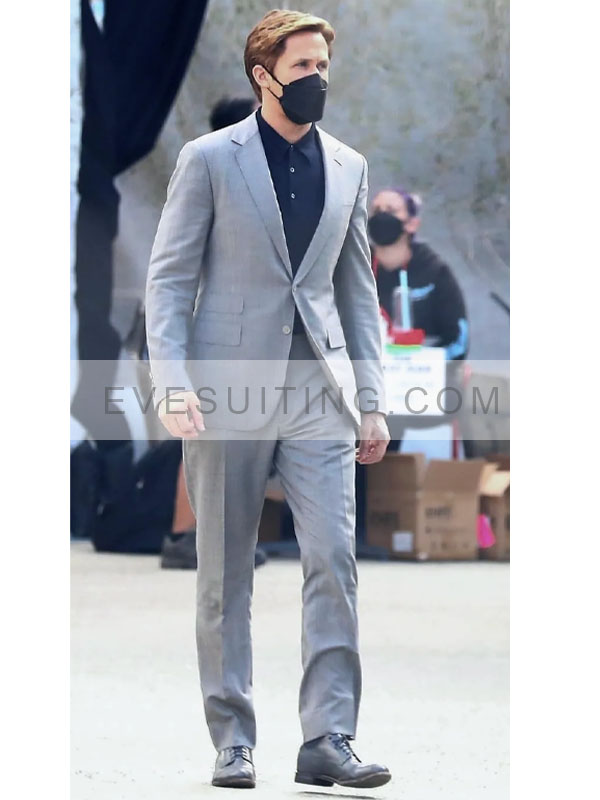 Court Gentry The Gray Man 2022 Ryan Gosling Grey Blazer