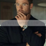 Chris Hemsworth Spiderhead 2022 Black Blazer