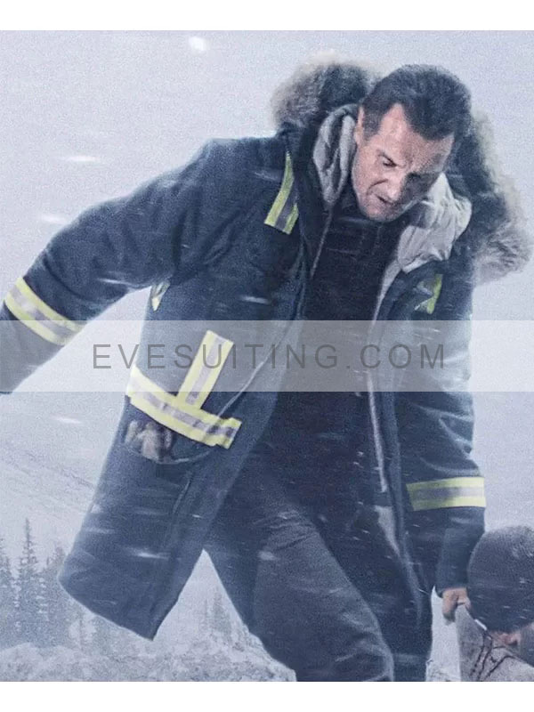 Liam Neeson Film The Ice Road Mike Jacket