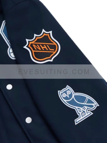 Men's Toronto Maple Leafs OVO Varsity Jacket