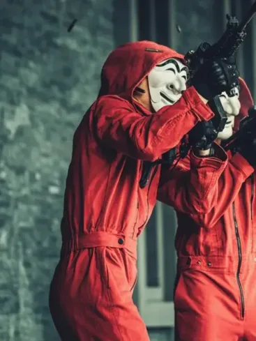 Money Heist Korea 2022 Red Jumpsuit