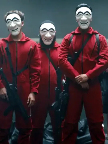 Money Heist Korea Red Jumpsuit