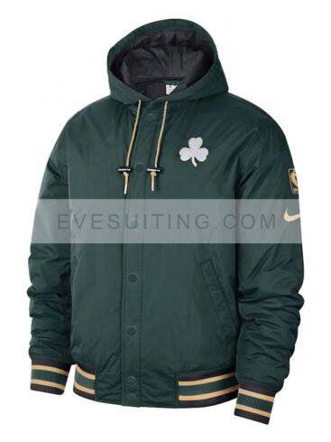 NBA Boston Celtics Green Hooded Jacket