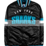 NHL San Jose Sharks Black Starter Jacket