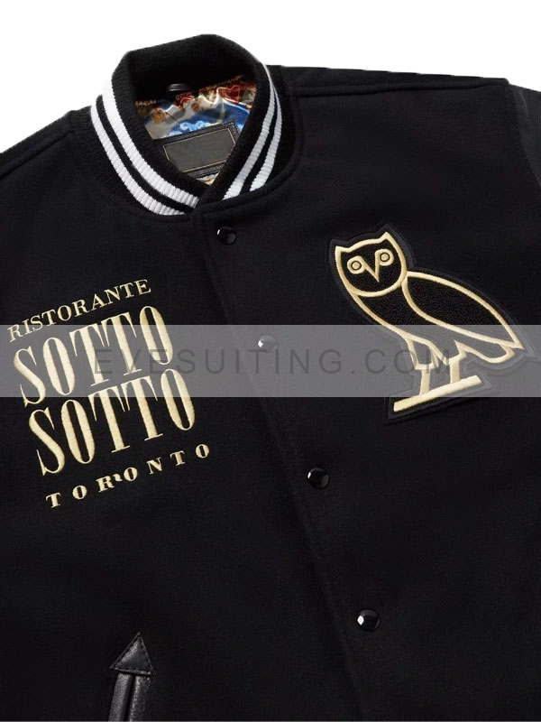 OVO Sotto Sotto 30th Anniversary Black Wool Jacket